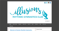 Desktop Screenshot of illusionsgymnastics.com
